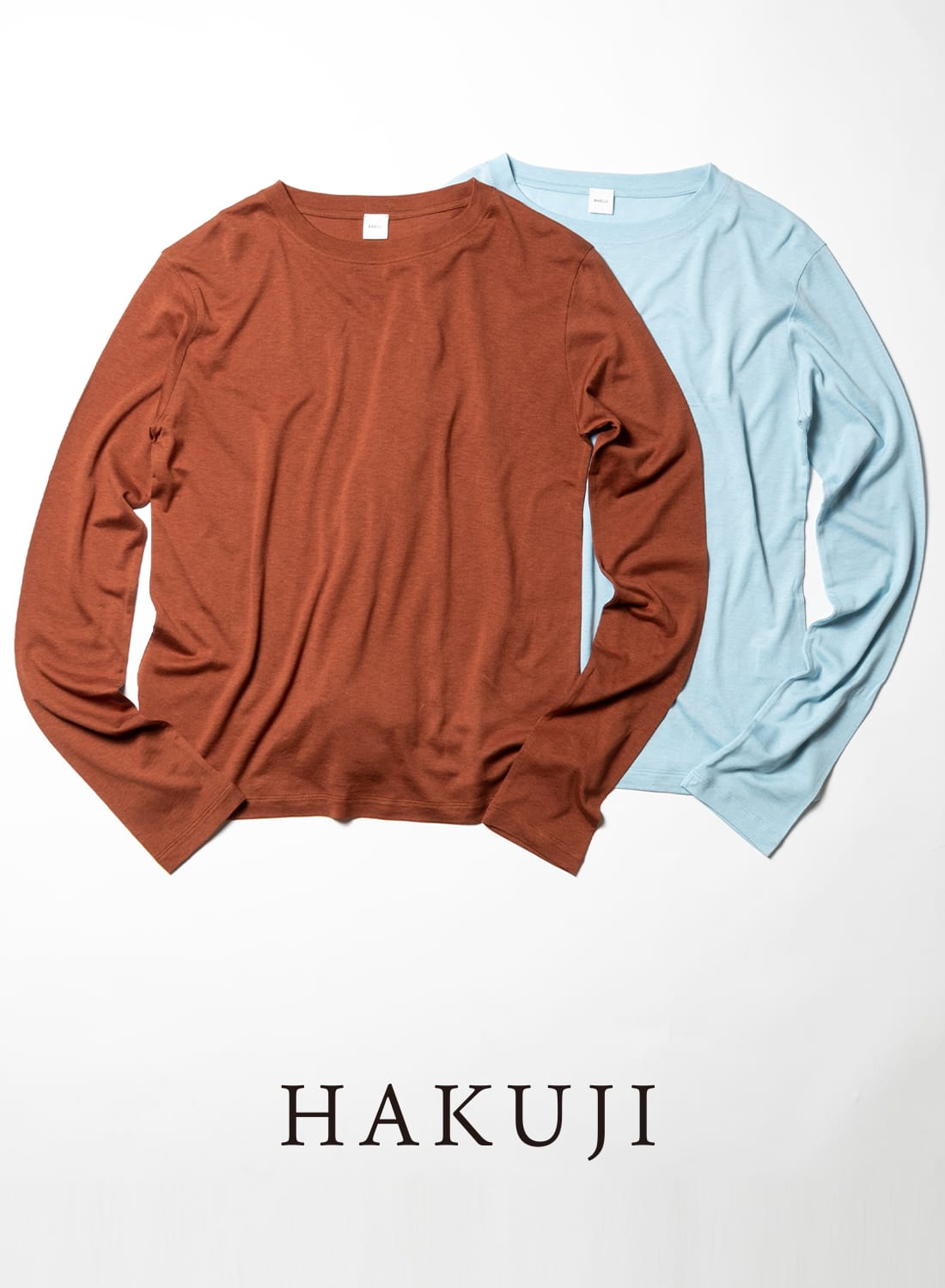 HAKUJI ハクジ Tencel cotton L/S PO テンセル コットン ロング