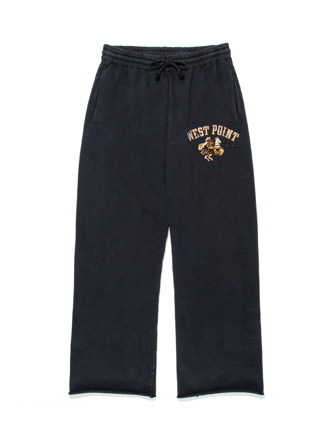 参考上代26400円 未使用 BOWWOW 25SS WEST POINT SWEATPANTS ウエストポイントスウェットパンツ イージーパンツ バウワウ BW251-WPSP ブラック L （3013M） 1_000000003501.jpg?1751248441