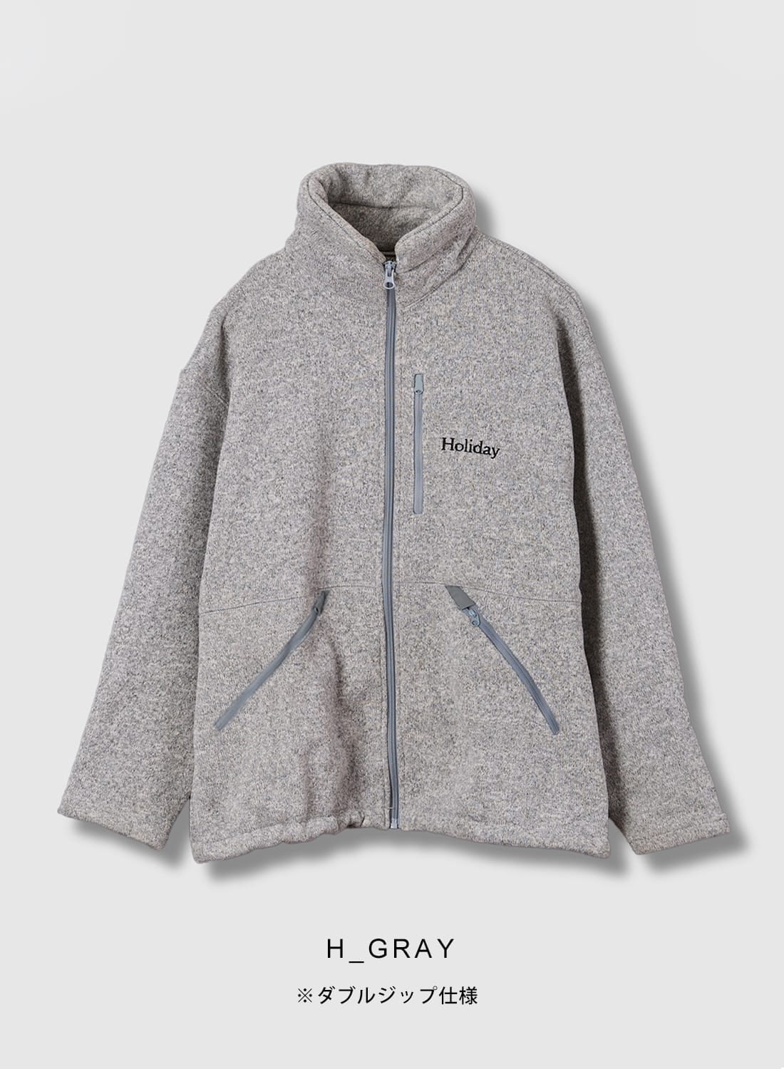 HOLIDAY(ホリデイ)/THERMAL PRO FLEECE ZIP UP JACKET(サーマルプロ
