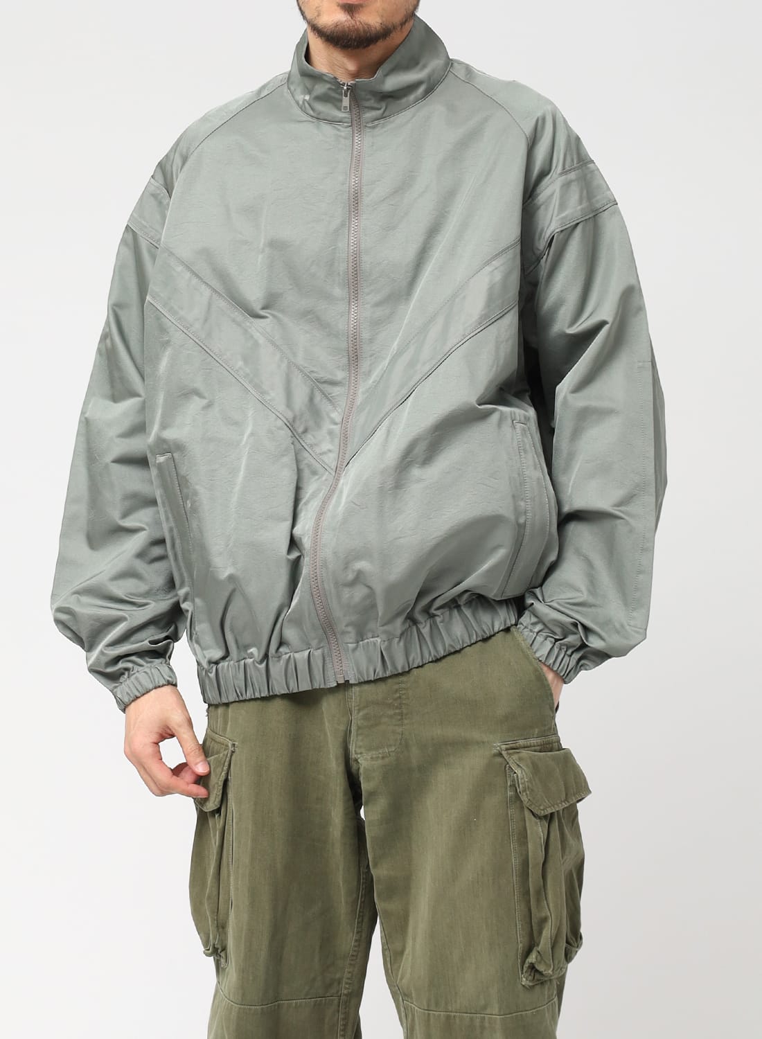 SEVEN BY SEVEN（セブンバイセブン）TRAINING BLOUSON- Silk / Nylon