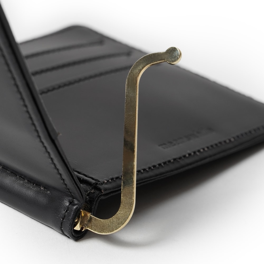 meanswhile ミーンズワイル コードバン money clip マネークリップ  