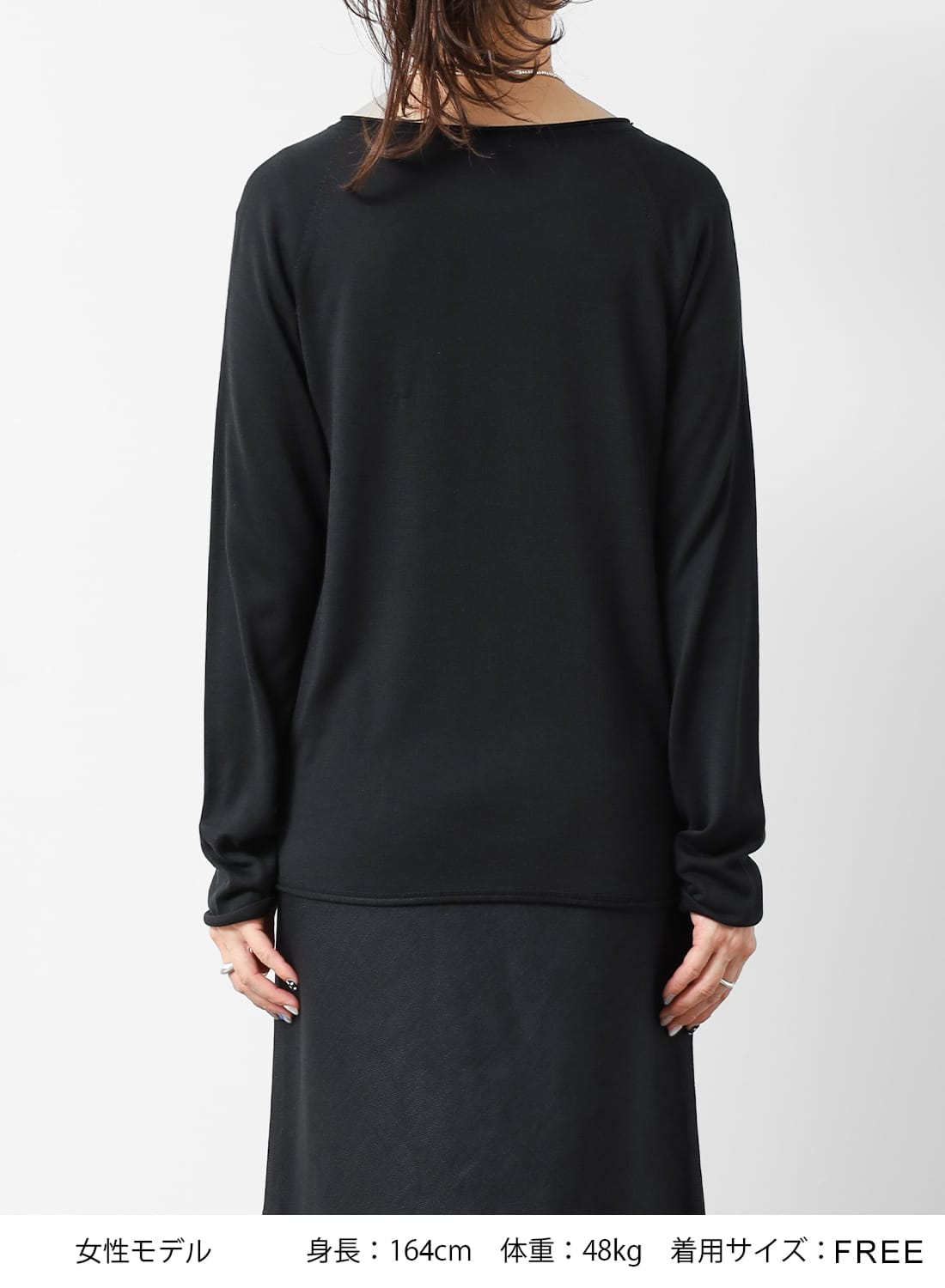 Oblada(オブラダ)/PURE SILK KNIT(ピュアシルクニット)/長袖シルク