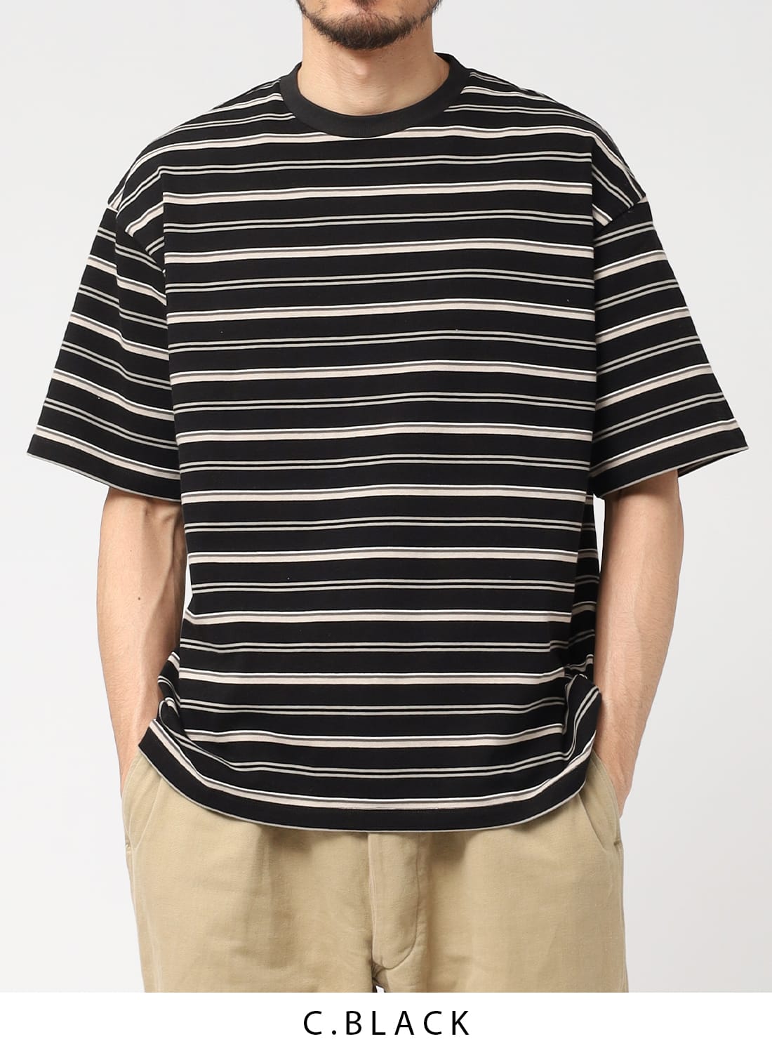 TSTS MULTI SにTRIPED SHIRT ボーダーTシャツ SCREEN STARS（スクリーンスターズ）マルチボーダーS/S（マルチ