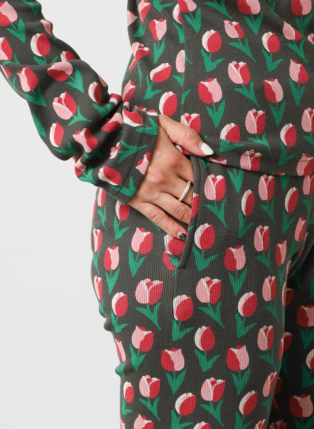 HOLIDAY ホリデイ SUPER RIB PANTS（TULIP）サイズ1 HOLIDAY（ホリデイ）SUPER RIB PANTS(TULIP)（スーパーリブパンツ