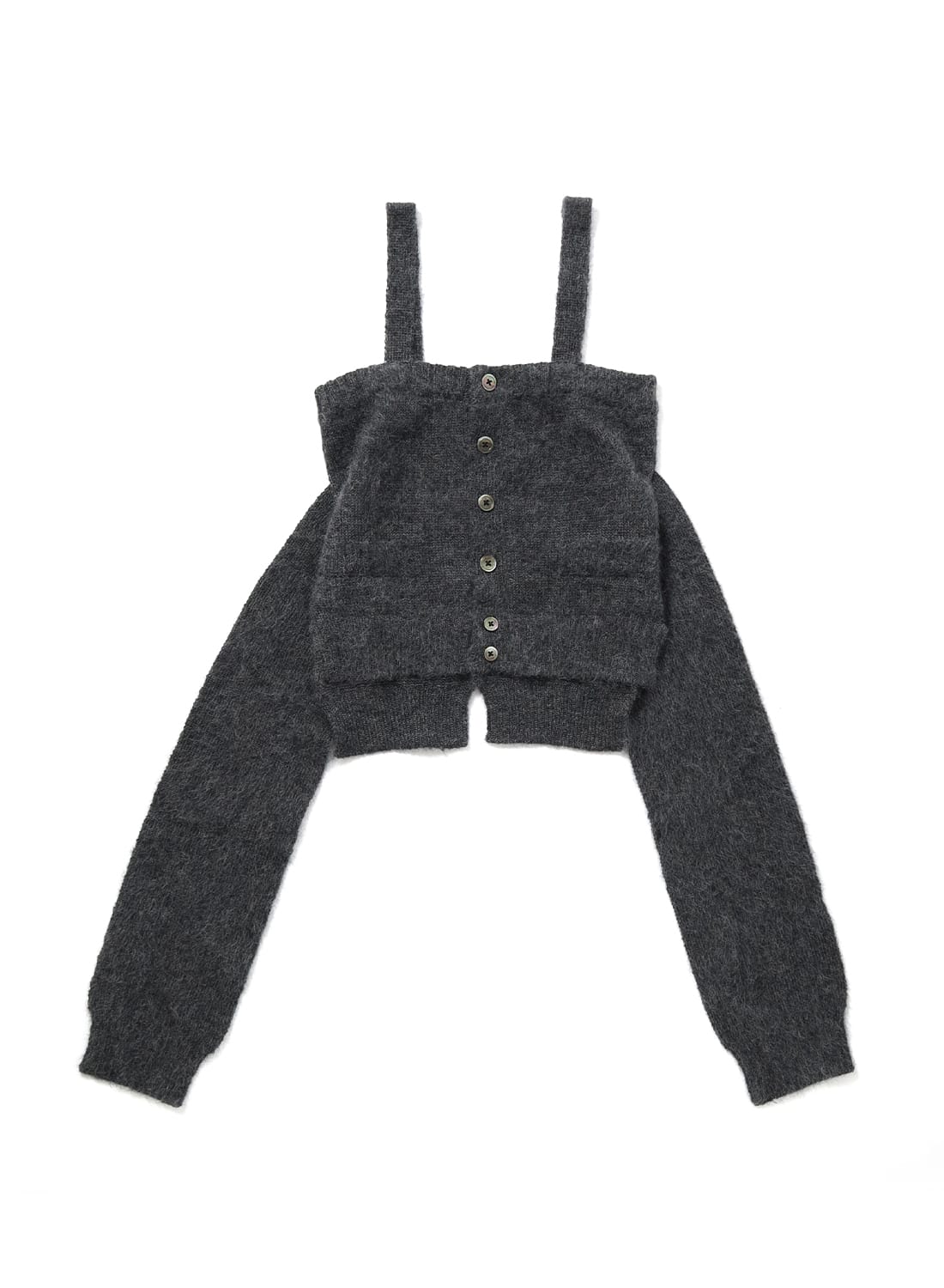RYU KAGA(リュウ カガ)/Mohair knit cami top(モヘア ニット キャミ