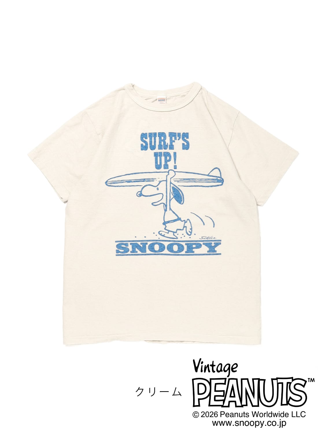 WAREHOUSE（ウエアハウス）SURF'S UP(SNOOPY) サーフズアップ