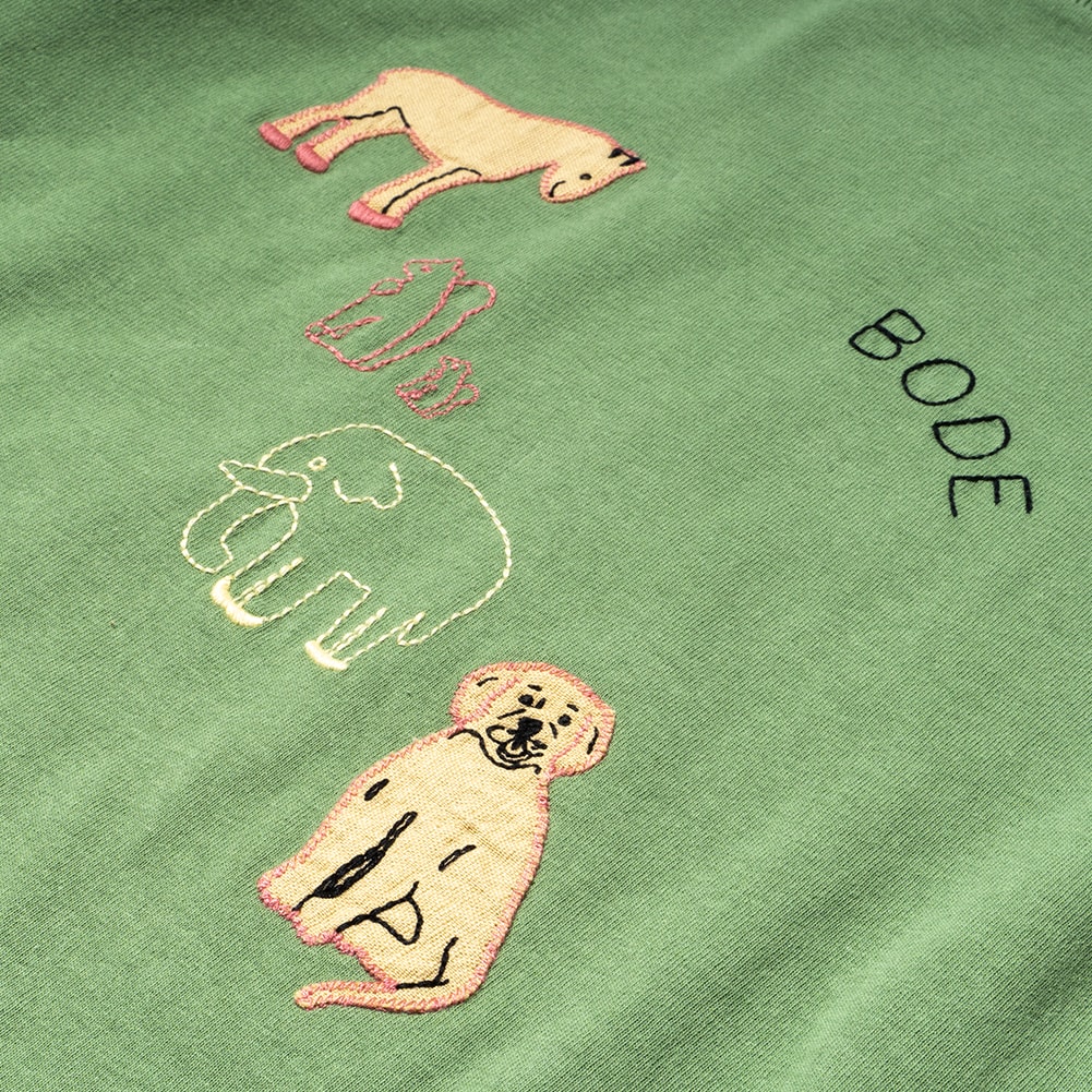 BODE(ボーディ)/TINY ZOO TEE（タイニー ズー ティー）/半袖 Tシャツ 