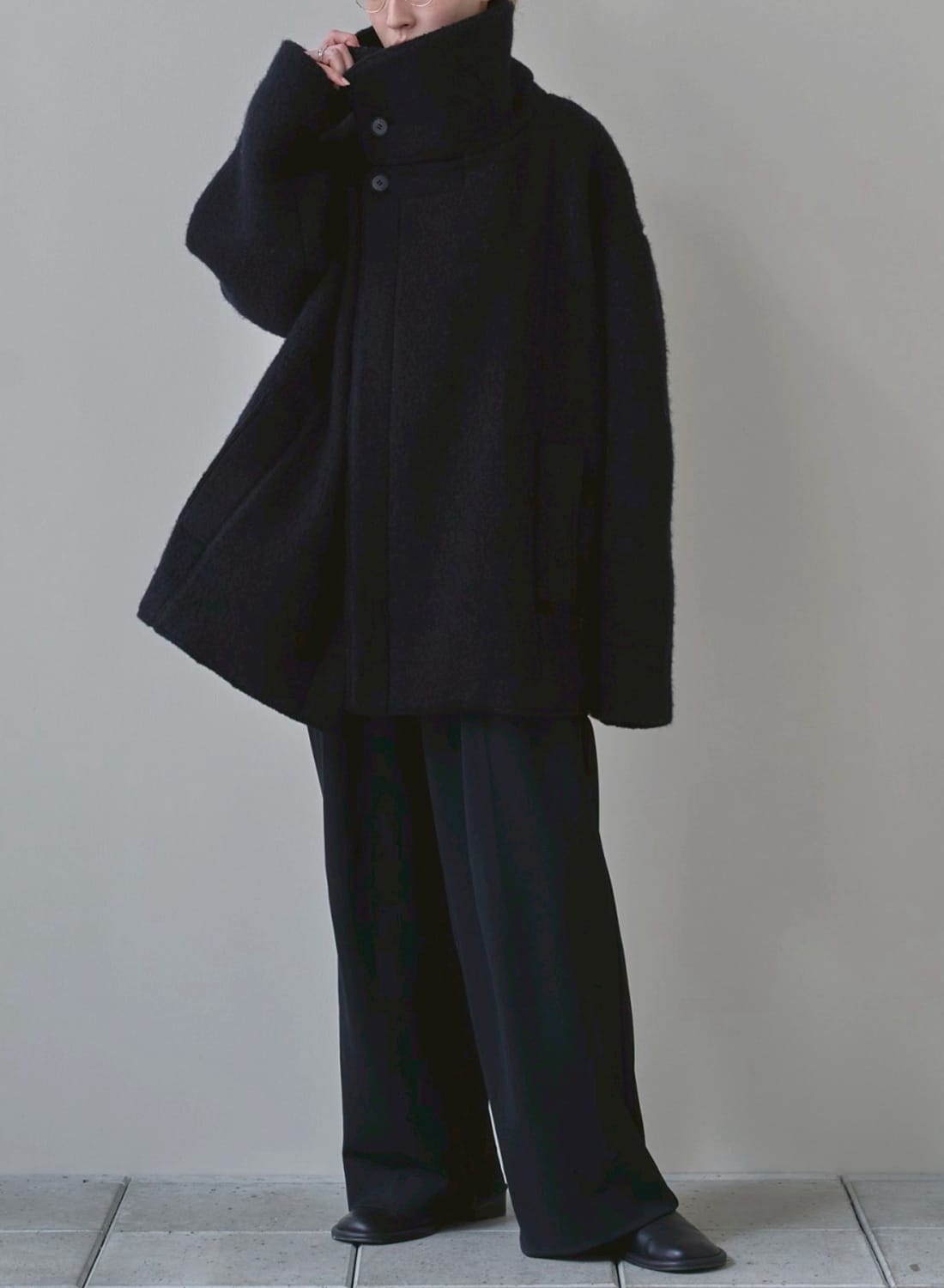 TODAYFUL(トゥデイフル)/Standcollar Boucle Jacket(スタンドカラー