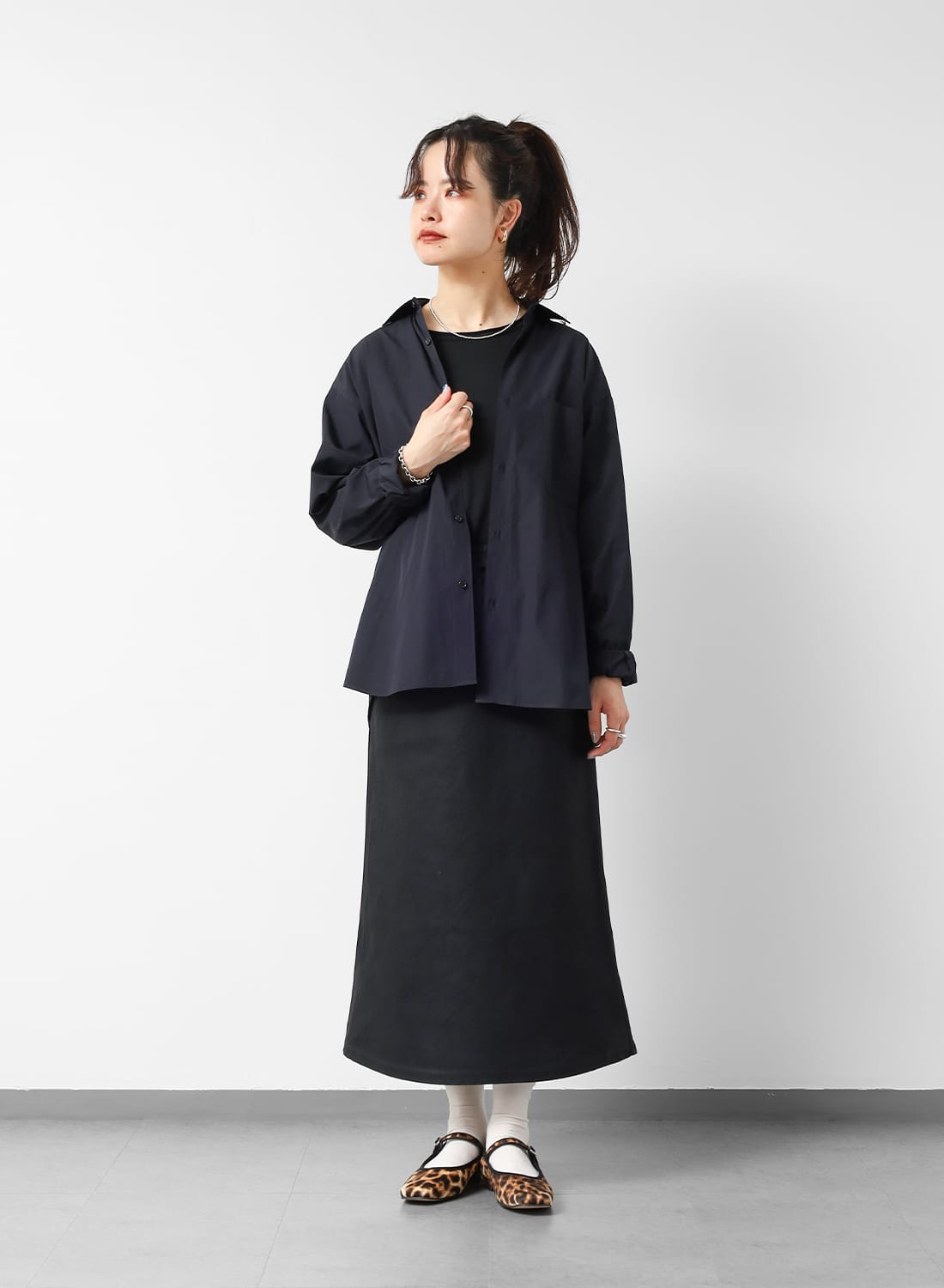 【値下げしました】Ozz On Stellar Odyssey ロングシャツ Oblada(オブラダ)/AUTHENTIC SHIRT(オーセンティックシャツ)/長袖