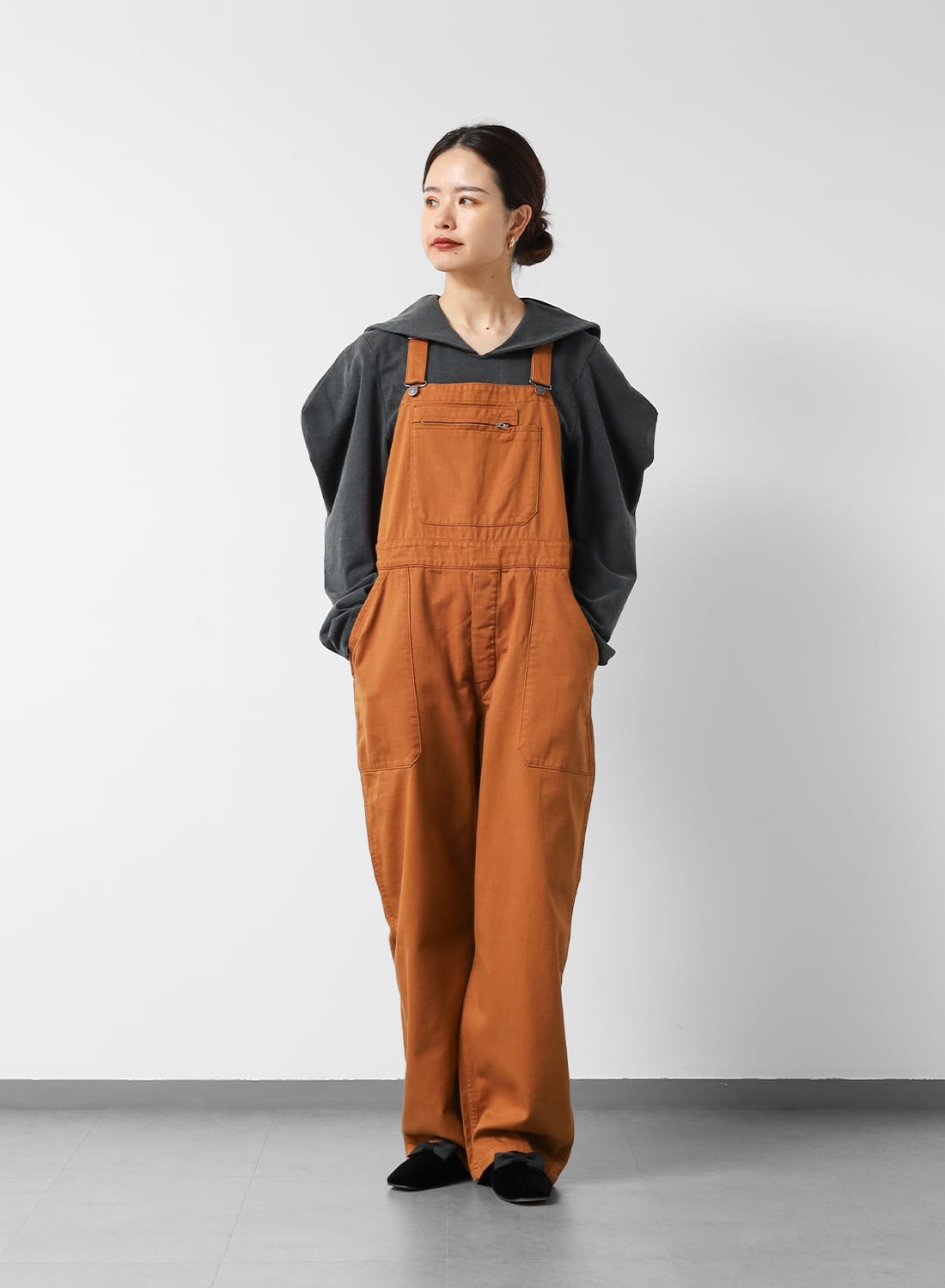 HOLIDAY（ホリデイ）SUPER FINE DRY SAILOR COLLAR L/S TOPS（スーパー