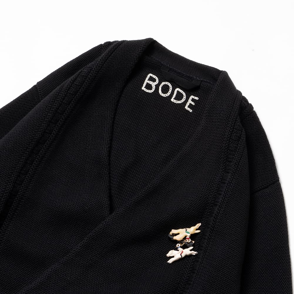 BODE(ボーディ)/Double Breasted Cardigan（ダブルブレスト 