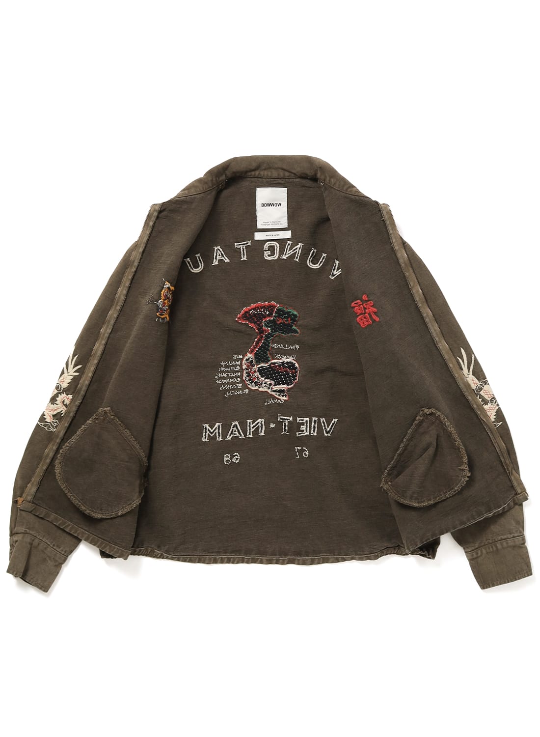 3月7日(土)11時販売開始】BOWWOW（バウワウ）VIETNAM JACKET AGED