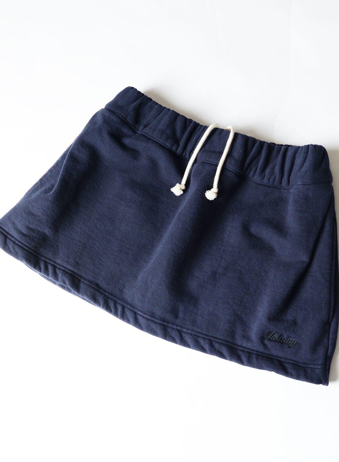 HOLIDAY（ホリデイ）ULTRA HEAVY SWEAT TUCK MINI SKIRT(Holiday