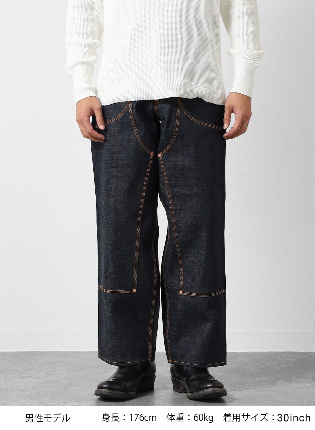 SUGARHILL(シュガーヒル)CLASSIC DOUBLE KNEE DENIM PANTS(クラシック