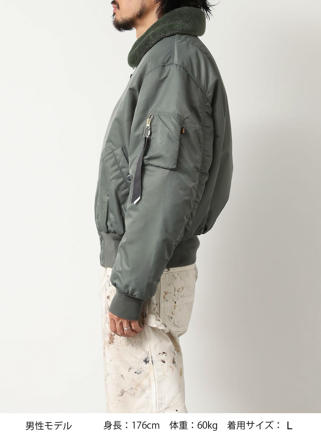 ALPHA INDUSTRIES（アルファ インダストリーズ）B-15 FLIGHT JACKET