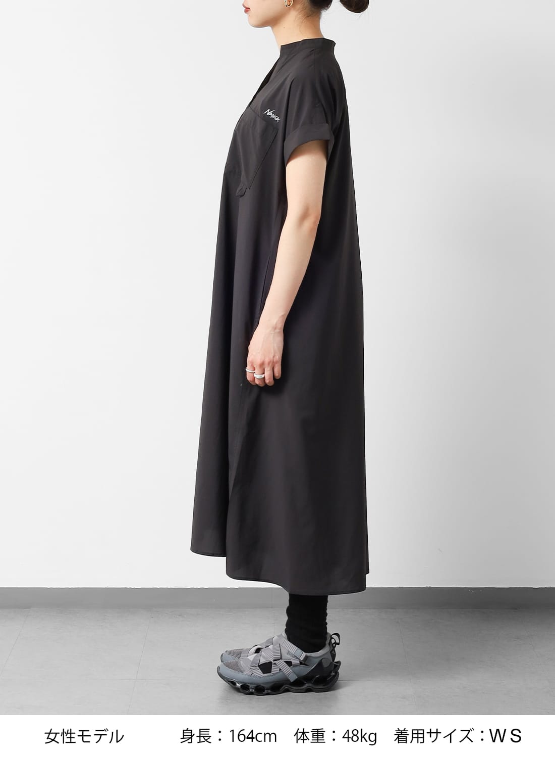 【美品】NANGA エクスカーションドレス・WS ブラック NANGA（ナンガ）EXCURSION DRESS（エクスカーションドレス ウィメンズ