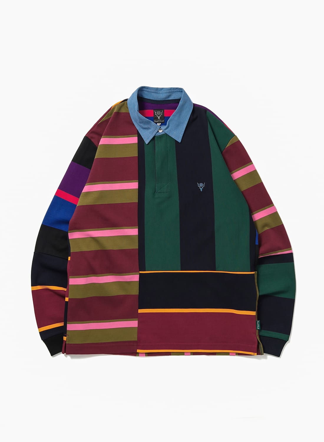 South2 West8（サウスツー ウエストエイト）Rugger Shirt - Cotton