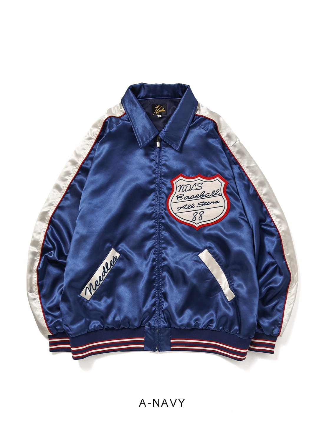 NEEDLES（ニードルズ）Stadium Jacket - Poly Sateen（スタジアム