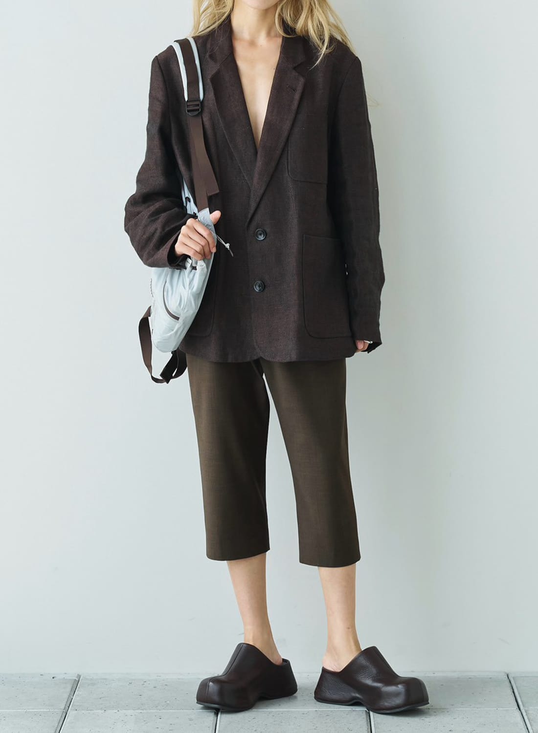 TODAYFUL(トゥデイフル)/Boyfriend Linen Jacket(ボーイフレンドリネン