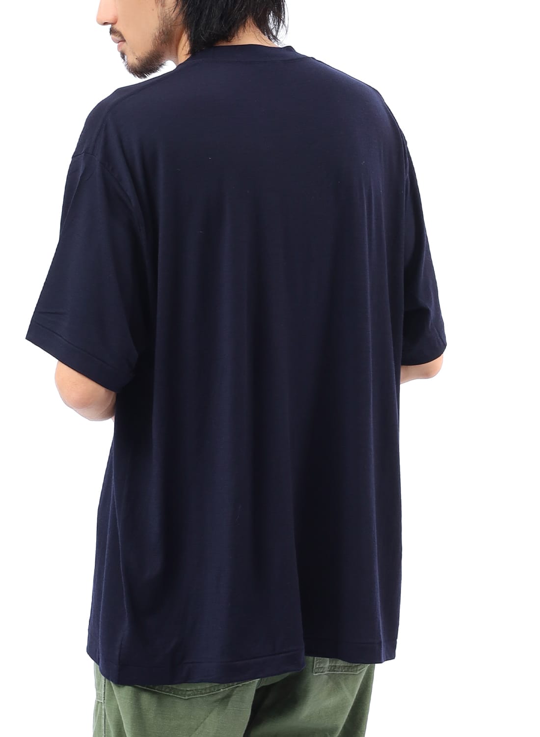 Ameriyas（アメリヤス）メリノウール100% クルーネック半袖Tシャツ
