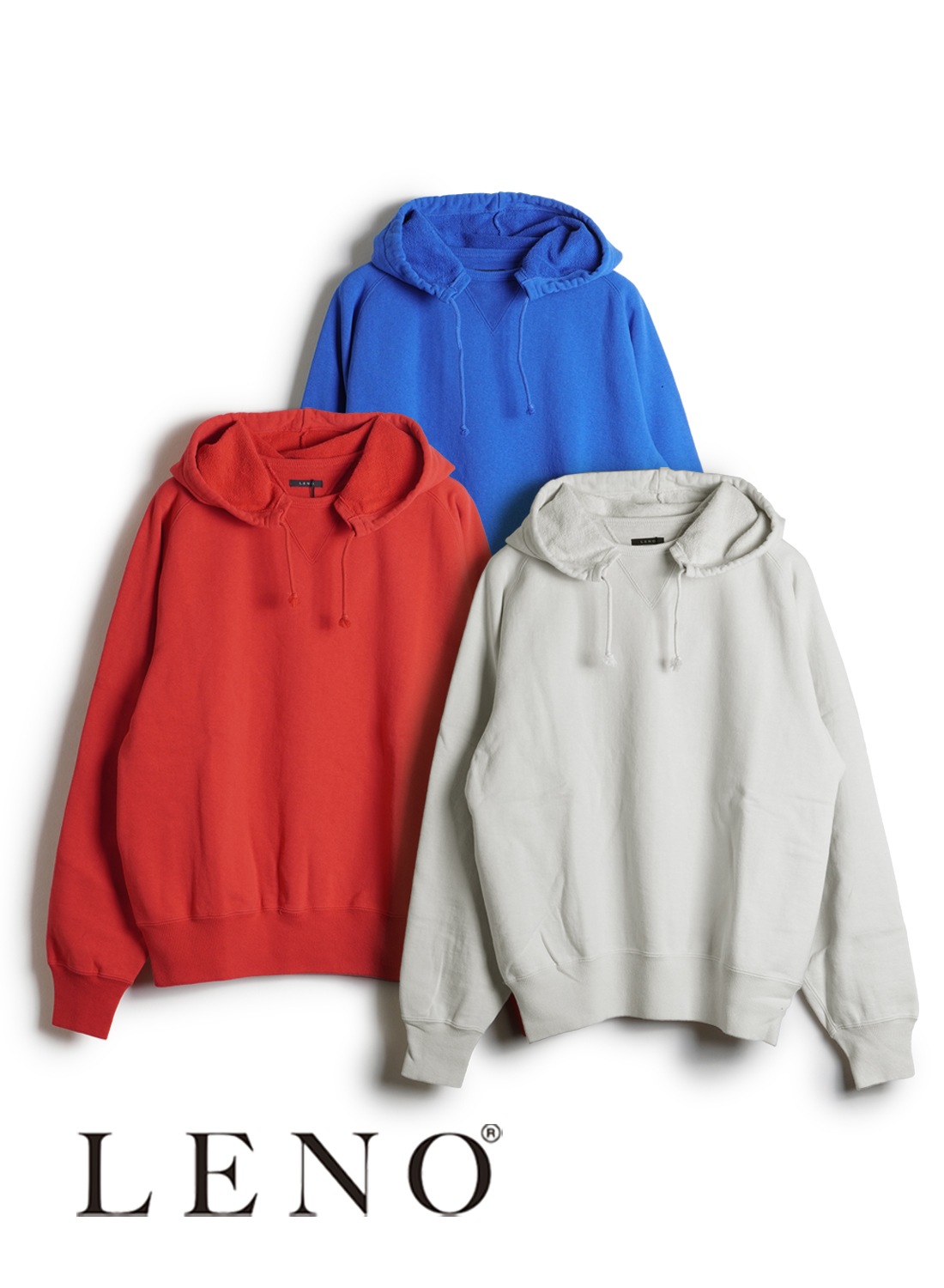 LENO(リノ) FREEDOM SLEEVE HOODIE フリーダムスリーブ トップス