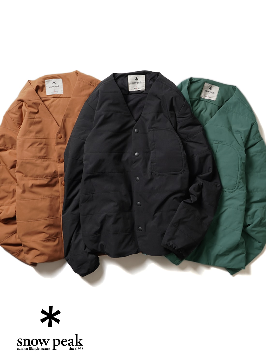  peak Pilgrim Surf+Supply ノーカラージャケット snow peak Pilgrim Surf+Supply ノーカラージャケット 2025年