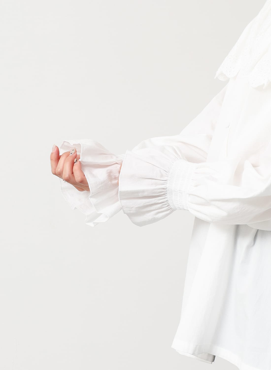 Shinzone(シンゾーン)/LACE COLLAR BLOUSE(レース カラー ブラウス