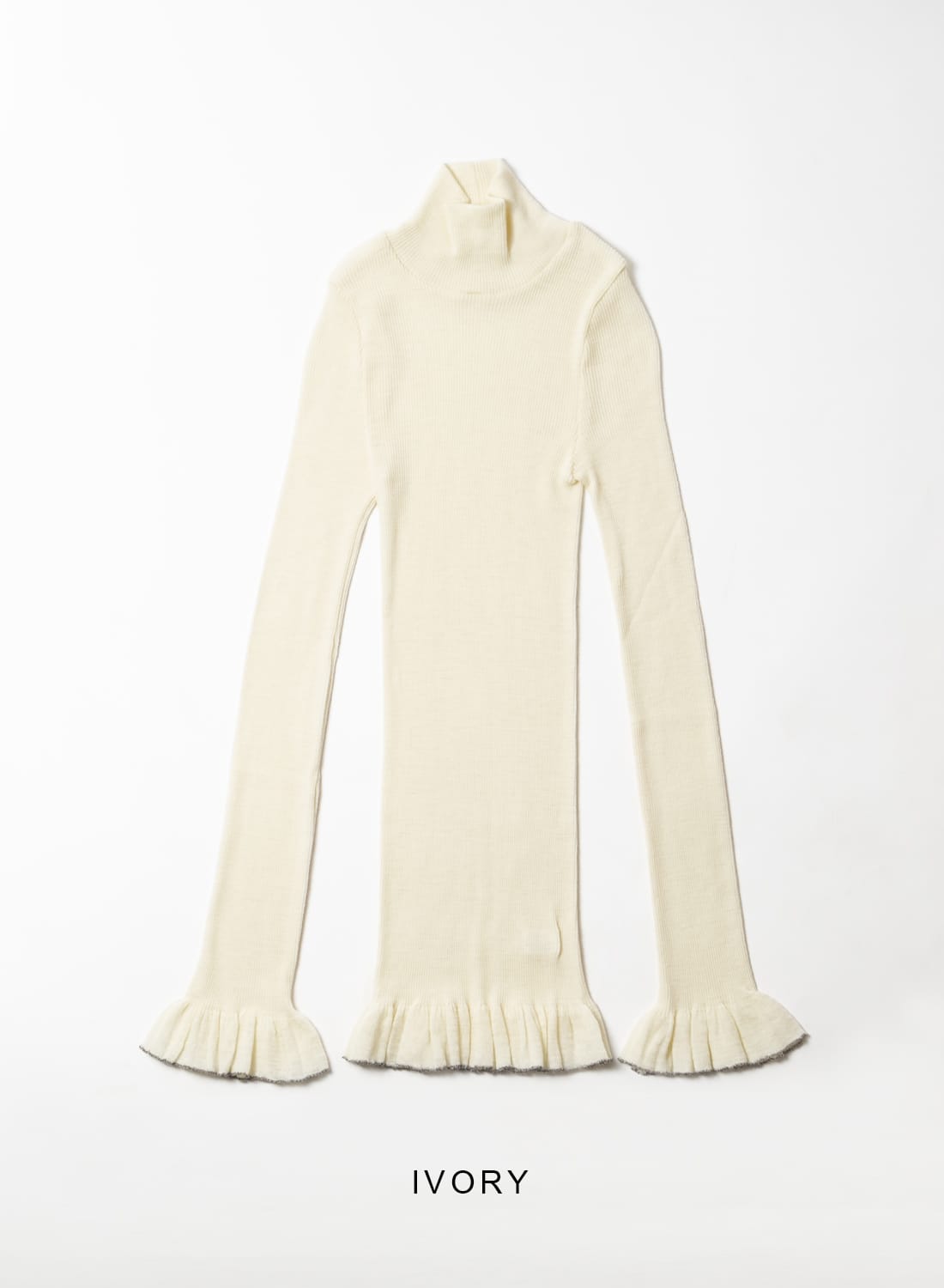 babaco(ババコ)/Fine Wool Ribbed Turtle-neck(ファイン ウール リブ 