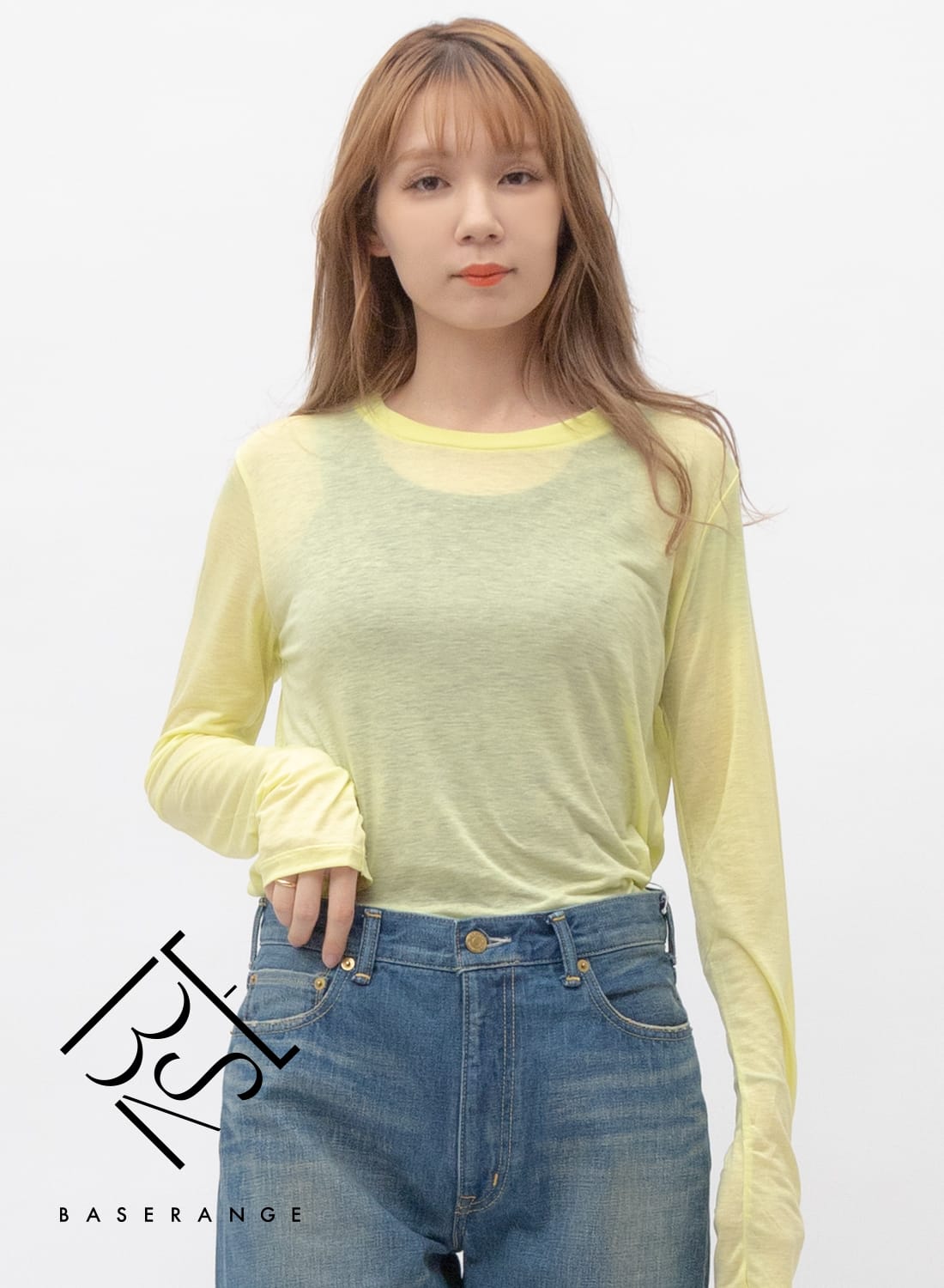 Baserange(ベースレンジ)/LONG SLEEVE TEE(ロングスリーブ ティー)/T 