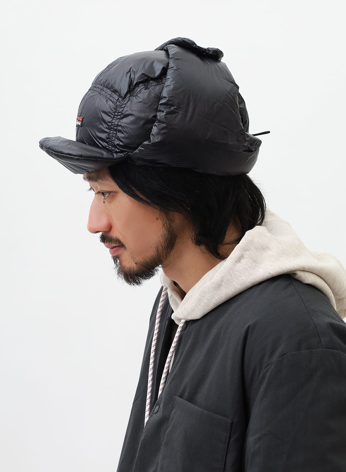 NANGA（ナンガ）MOUNTAIN LODGE DOWN EAR FLAP CAP（マウンテンロッジ 
