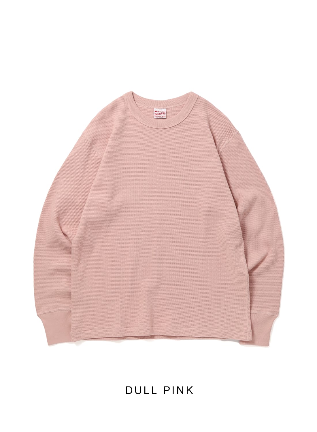Healthknit（ヘルスニット）Thermal King Raschel Honeycomb Crewneck
