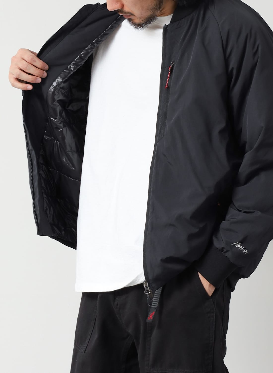 NANGA（ナンガ）SOFT DOWN VARSITY BLOUSON（ソフトダウン バーシティ