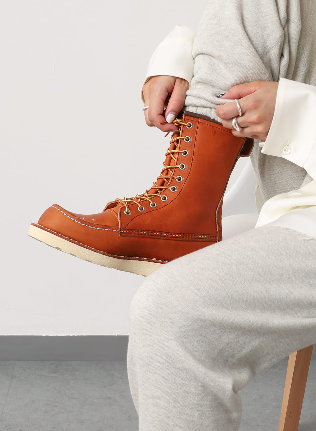 レッドウイング メンズ レディース 8インチ クラシックモック RED WING