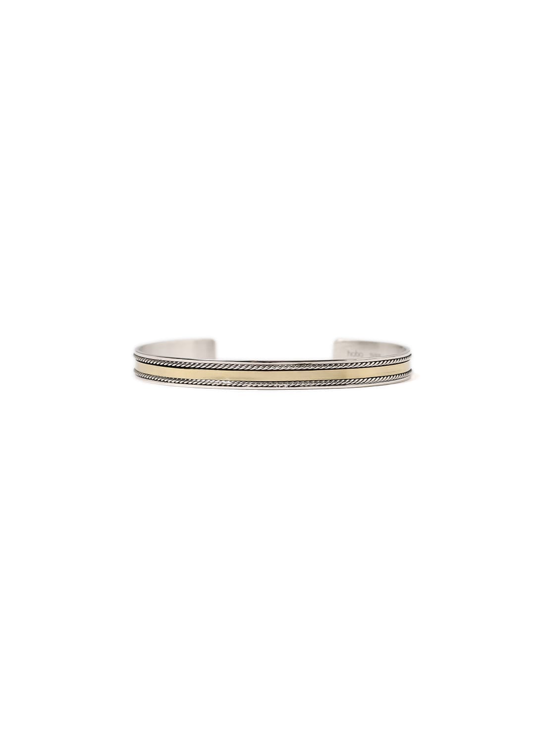 hobo（ホーボー）ROPE BRACELET 925 SILVER with BRASS（ロープ