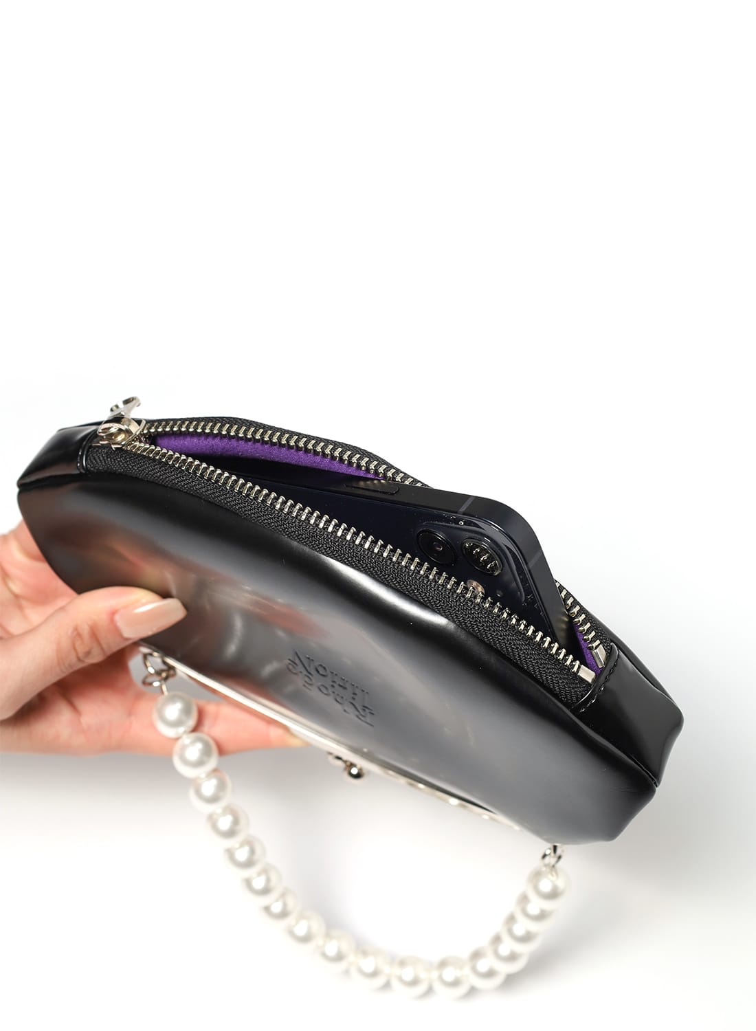 RHODOLIRION(ロドリリオン)/Two-way GAMAGUCHI Bag(2ウェイ ガマグチ