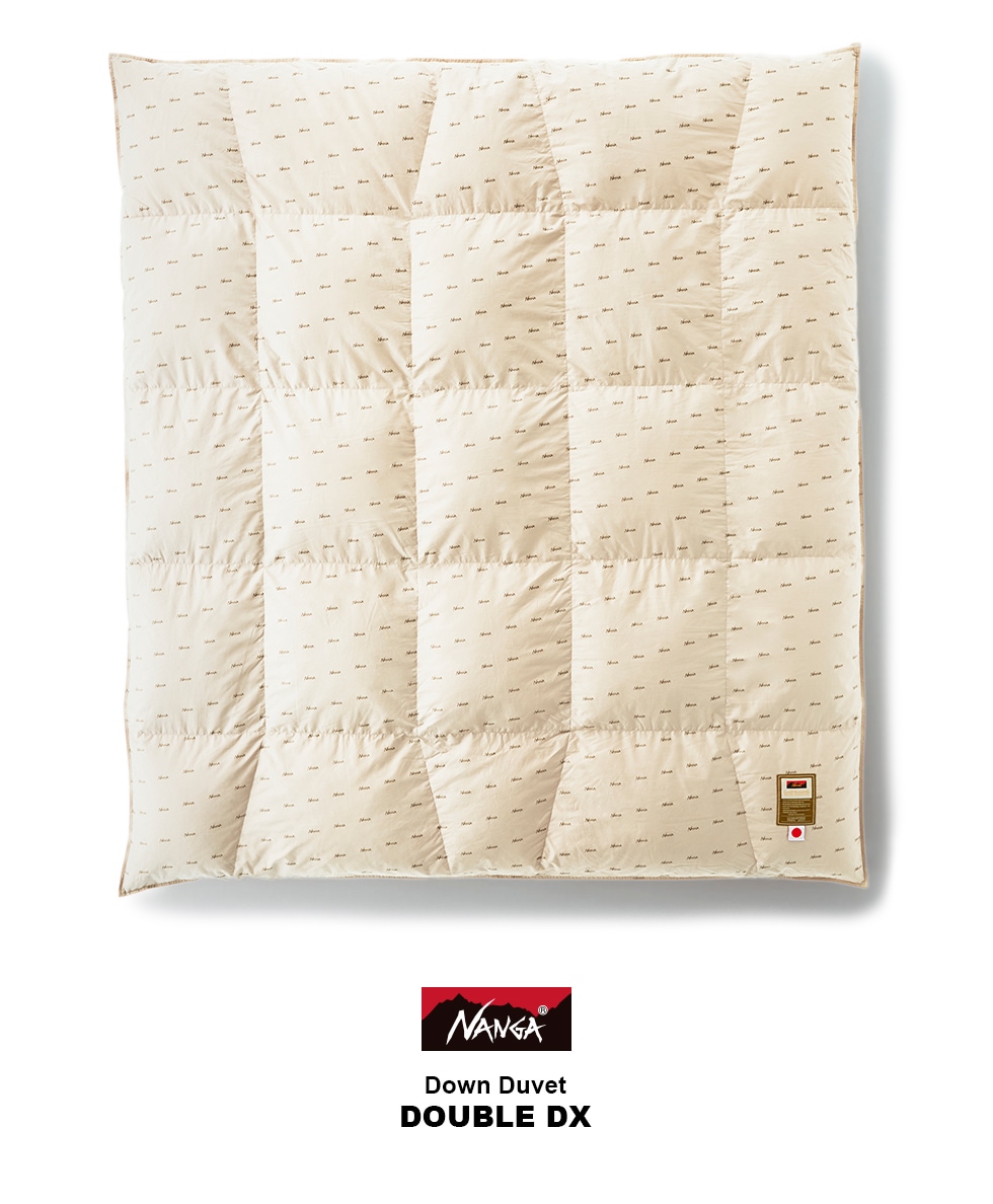ナンガ NANGA DOWN DUVET DOUBLE DX (TRAPEZOID) 掛け布団 ダブル GOOD