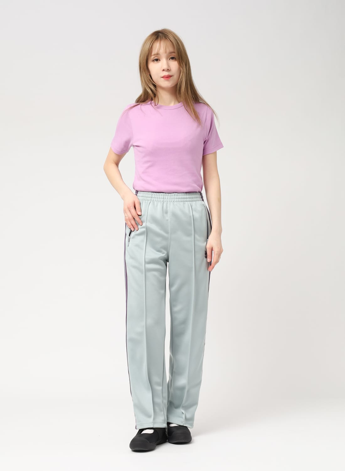 needles ニードルズ　トラックパンツ 30%OFF セール ニードルズ NEEDLES ヒザデル ポリエステル