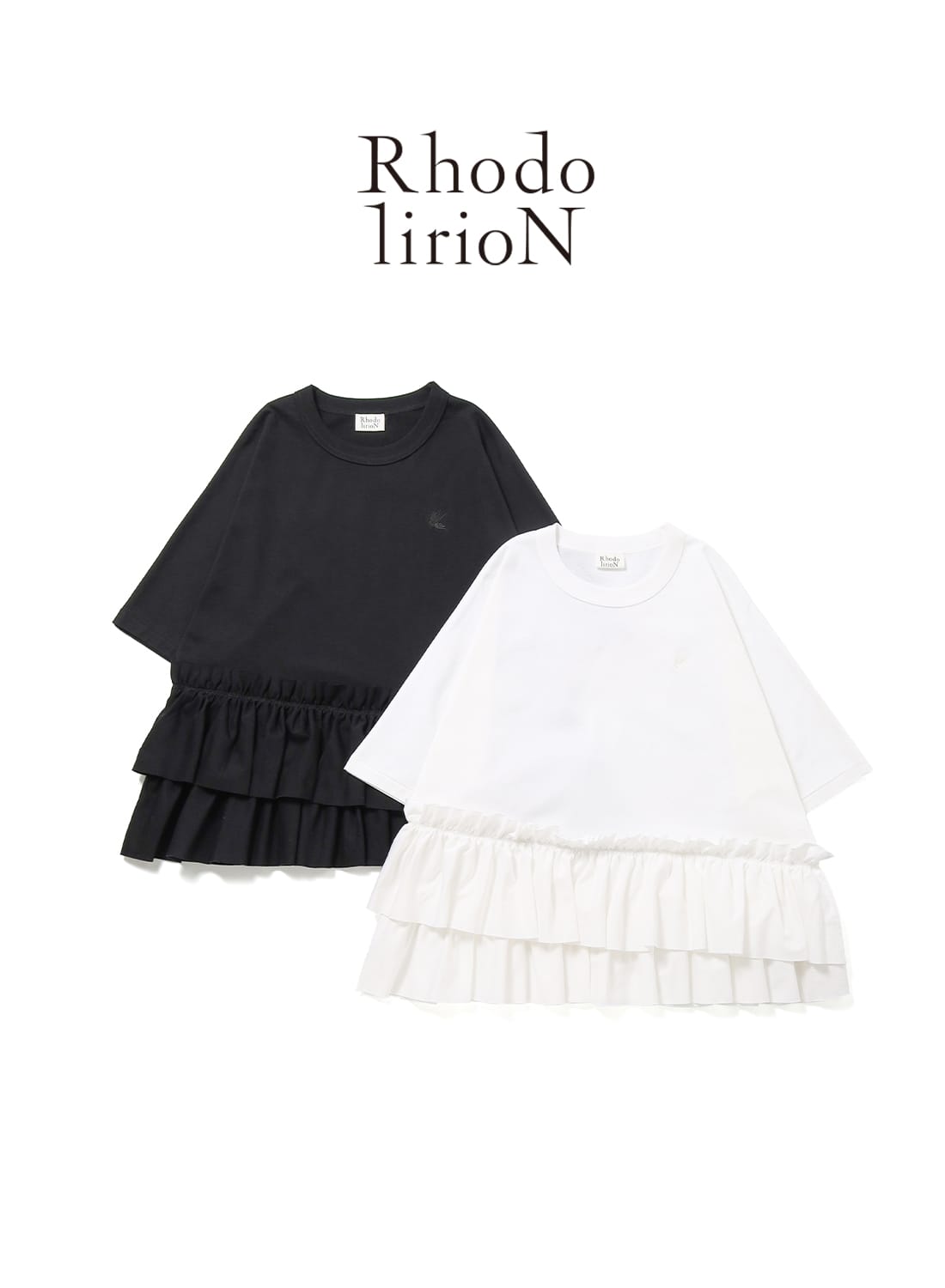 Rhodolirion(ロドリリオン)/Swallow Frill Tiered Top(スワローフリル
