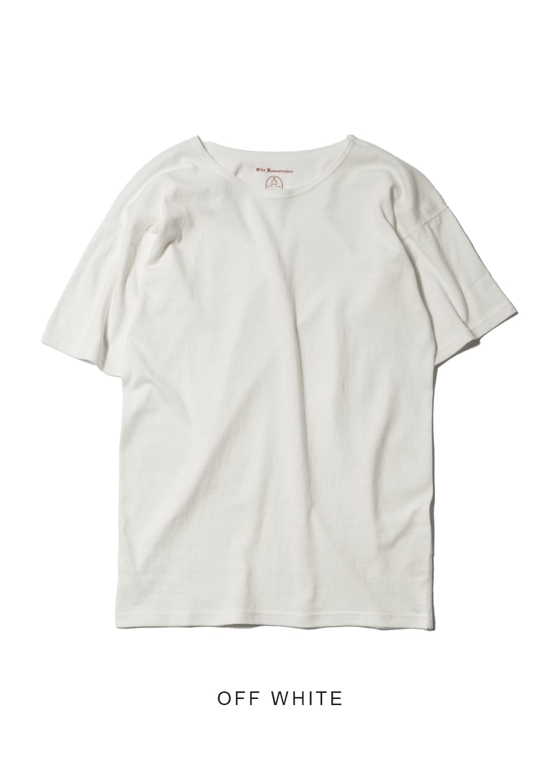 新品 Olde steader Rustic Jersey 40 白 Olde Homesteader（オールドホームステッダー）RUSTIC JERSEY CREW