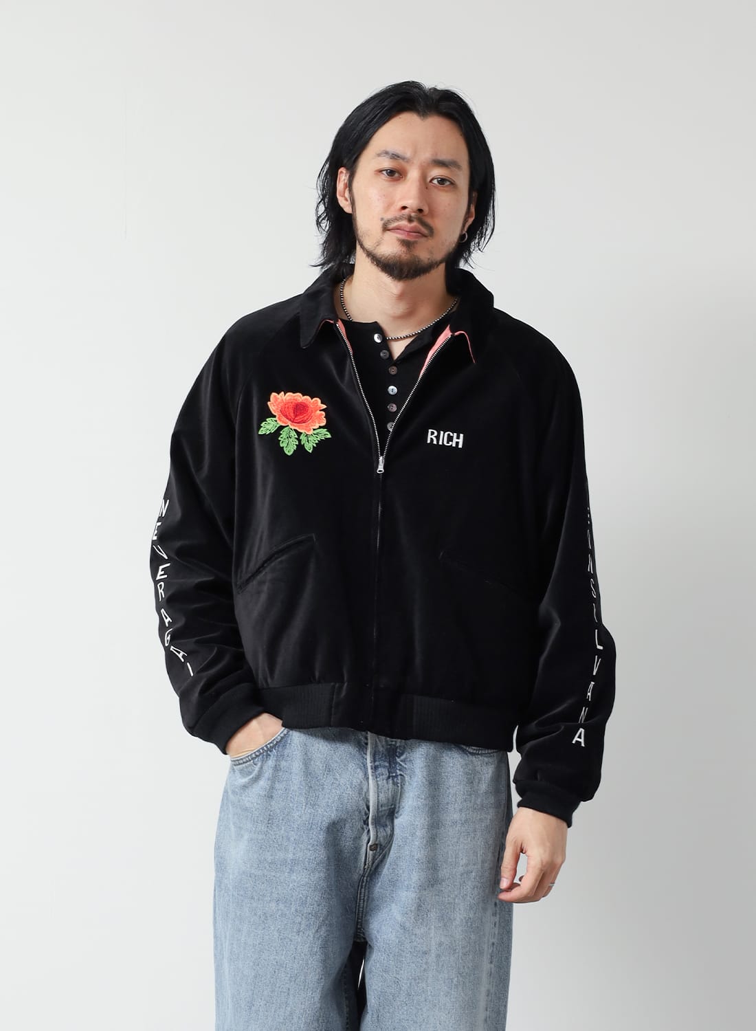 THRIFTY LOOK（スリフティールック）GERMANY BLOUSON VELOUR（ジャー