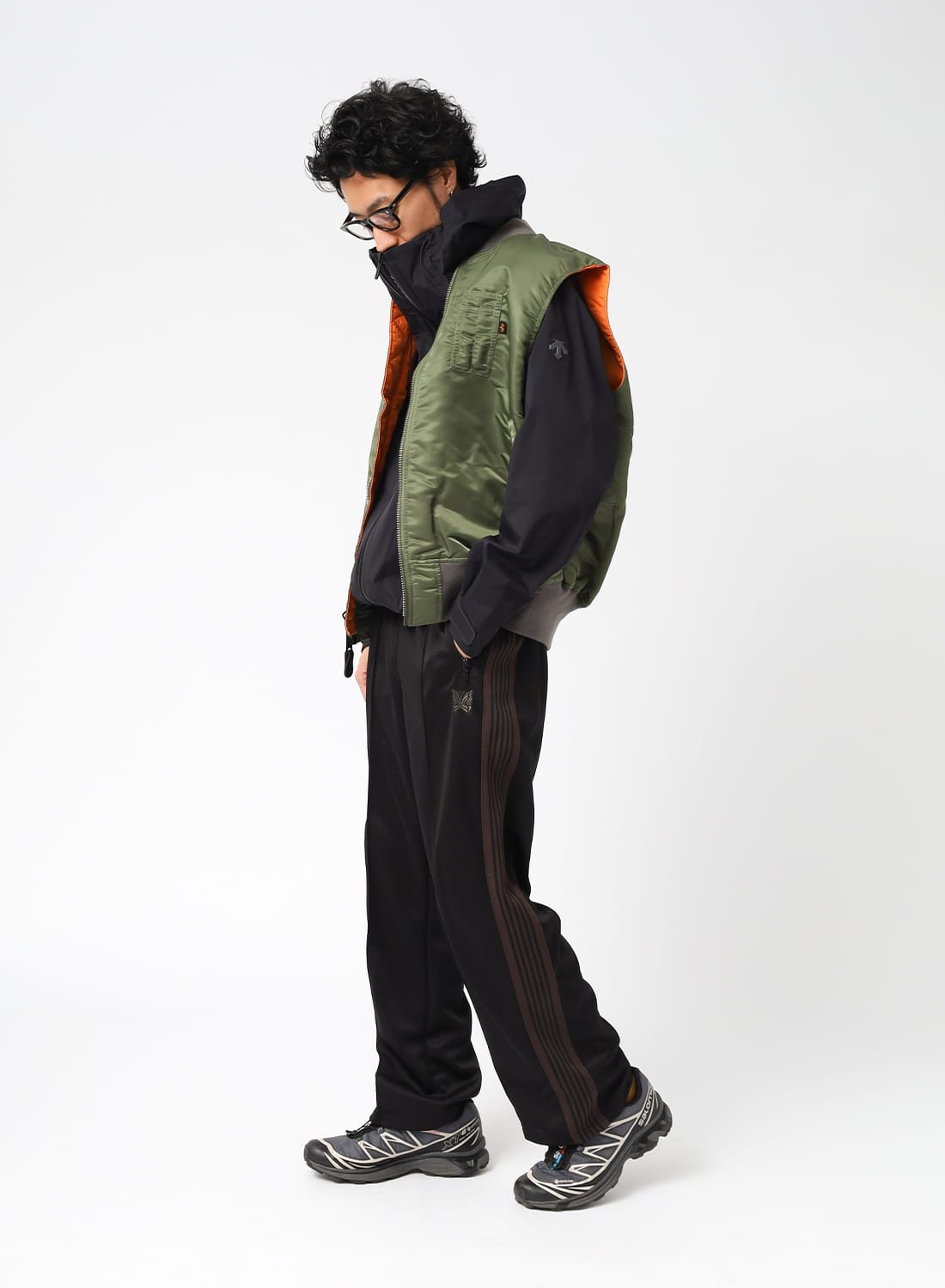 ALPHA INDUSTRIES アルファ インダストリーズ MA-1ベスト MA-1 ベスト