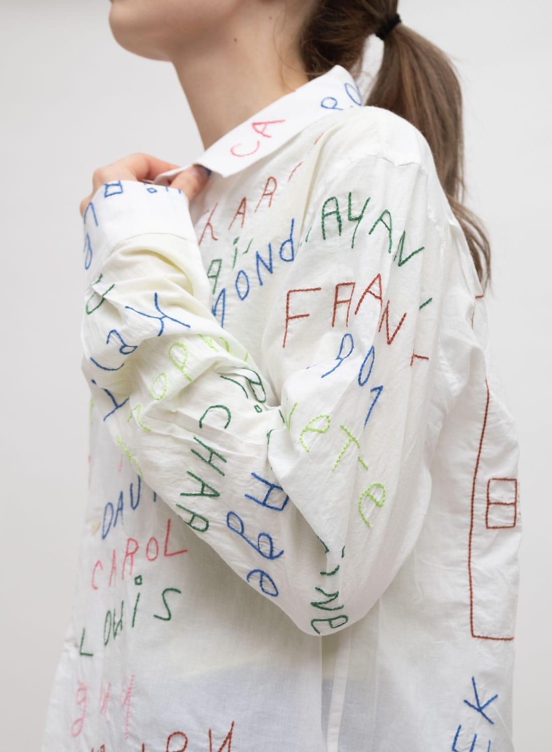 ファミリア ベスト ダウン ホワイト 100 いとおしい 