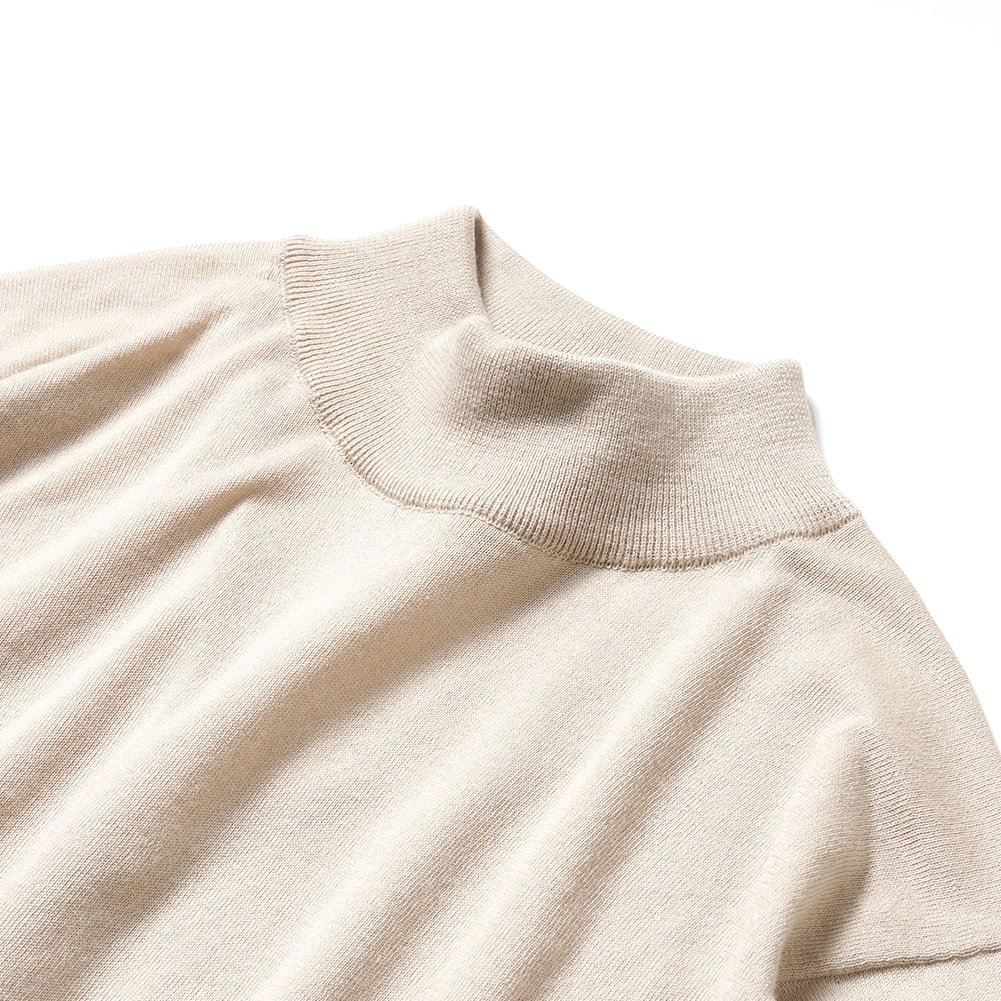ジョンスメドレー モックネックニット 半袖 JOHN SMEDLEY｜ジョンスメドレー日本公式