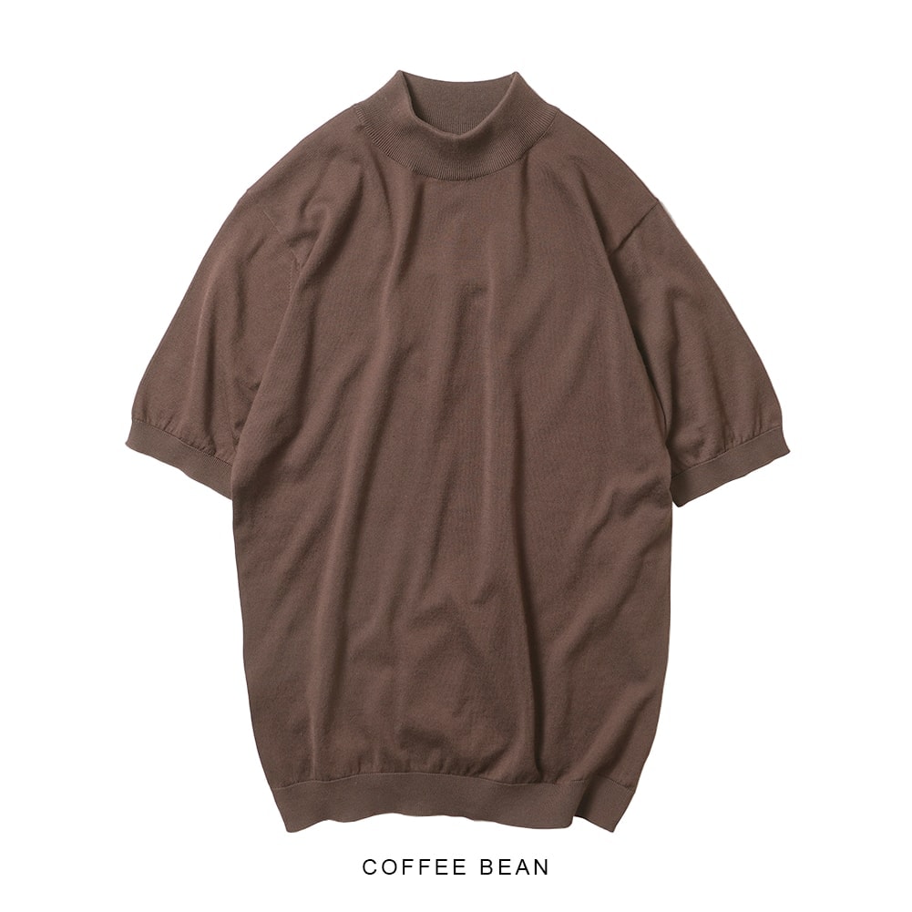 未使用 JOHN SMEDLEYジョンスメドレーモックネック ニットセーター 30％OFF】JOHN SMEDLEY（ジョンスメドレー） シーアイランド