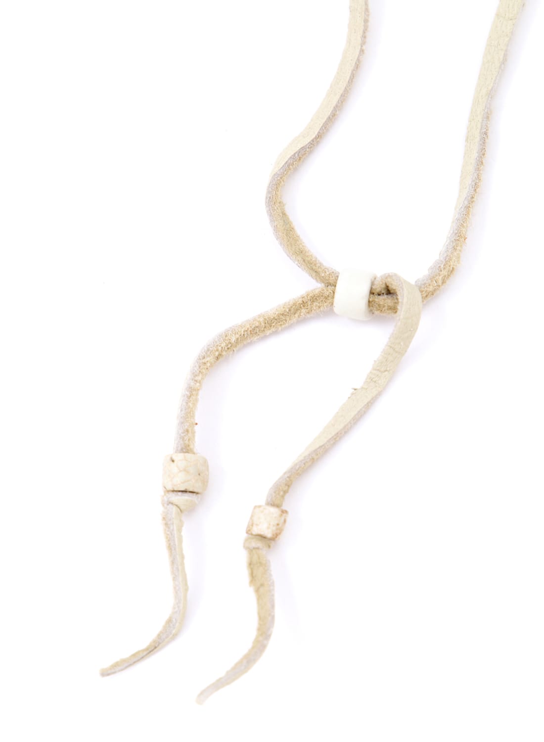 SEVEN BY SEVEN(セブンバイセブン)LEATHER CARVING FEATHER NECKLACE
