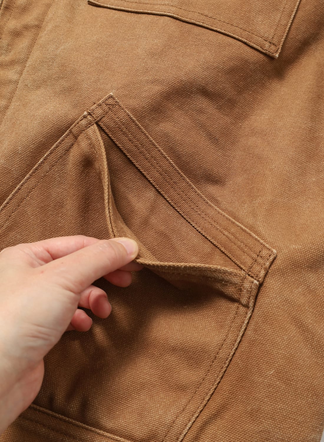 NEEDLES（ニードルズ）Zipped Work Jacket - Duck Canvas / Kakishibu
