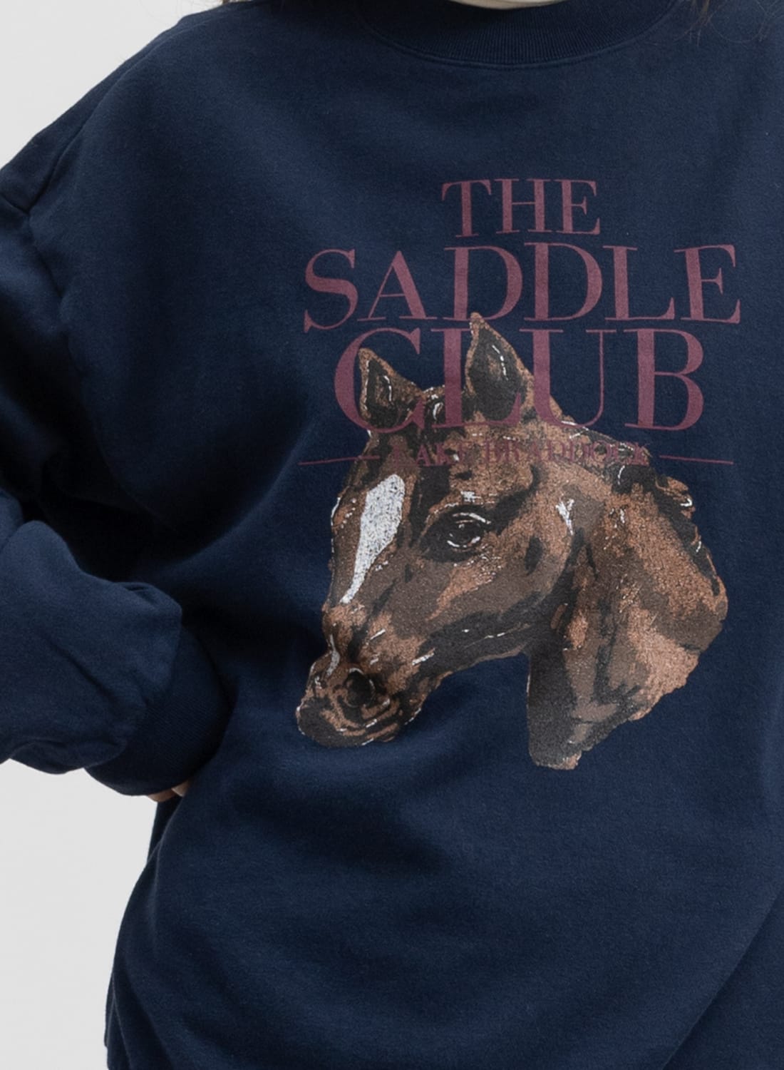 Amazon.co.jp: THE SHINZONE ホーススウェット HORSE SWEAT 紺