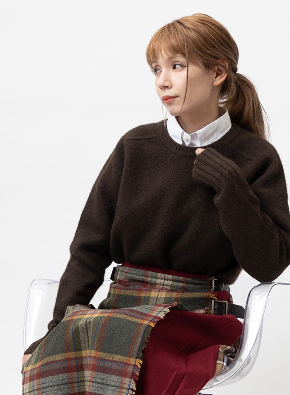 waldenode2023aw イノセントヤクシェットランドセーター