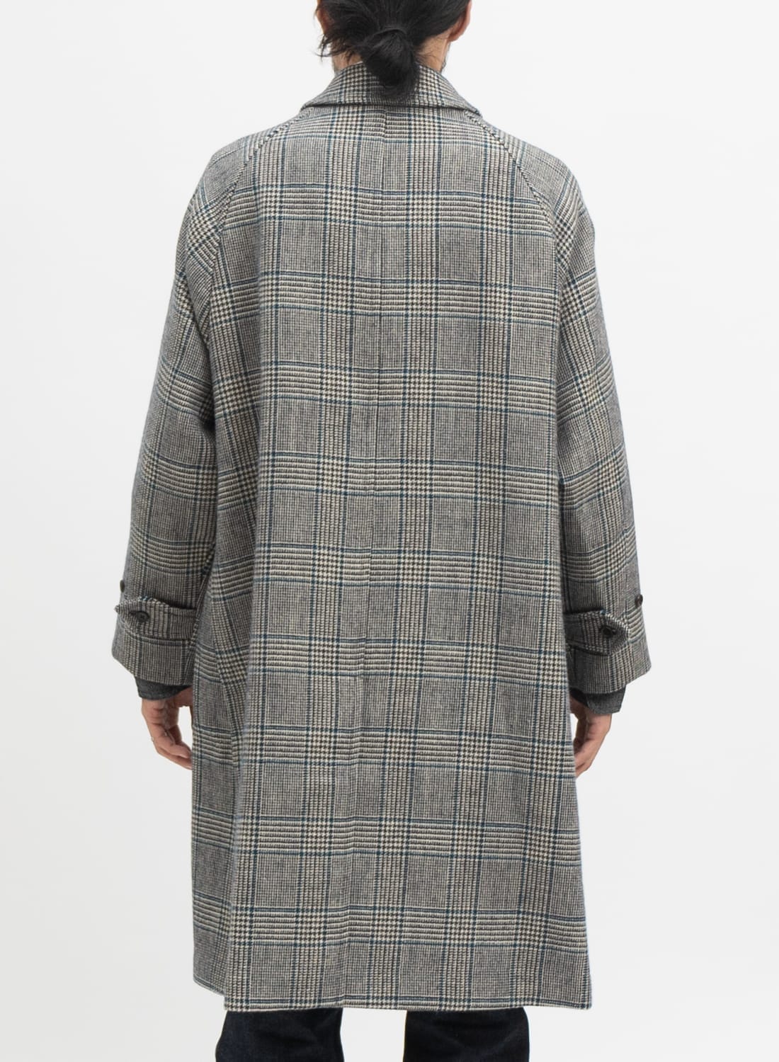 アナクロノーム ツイードウールステンカラーコート