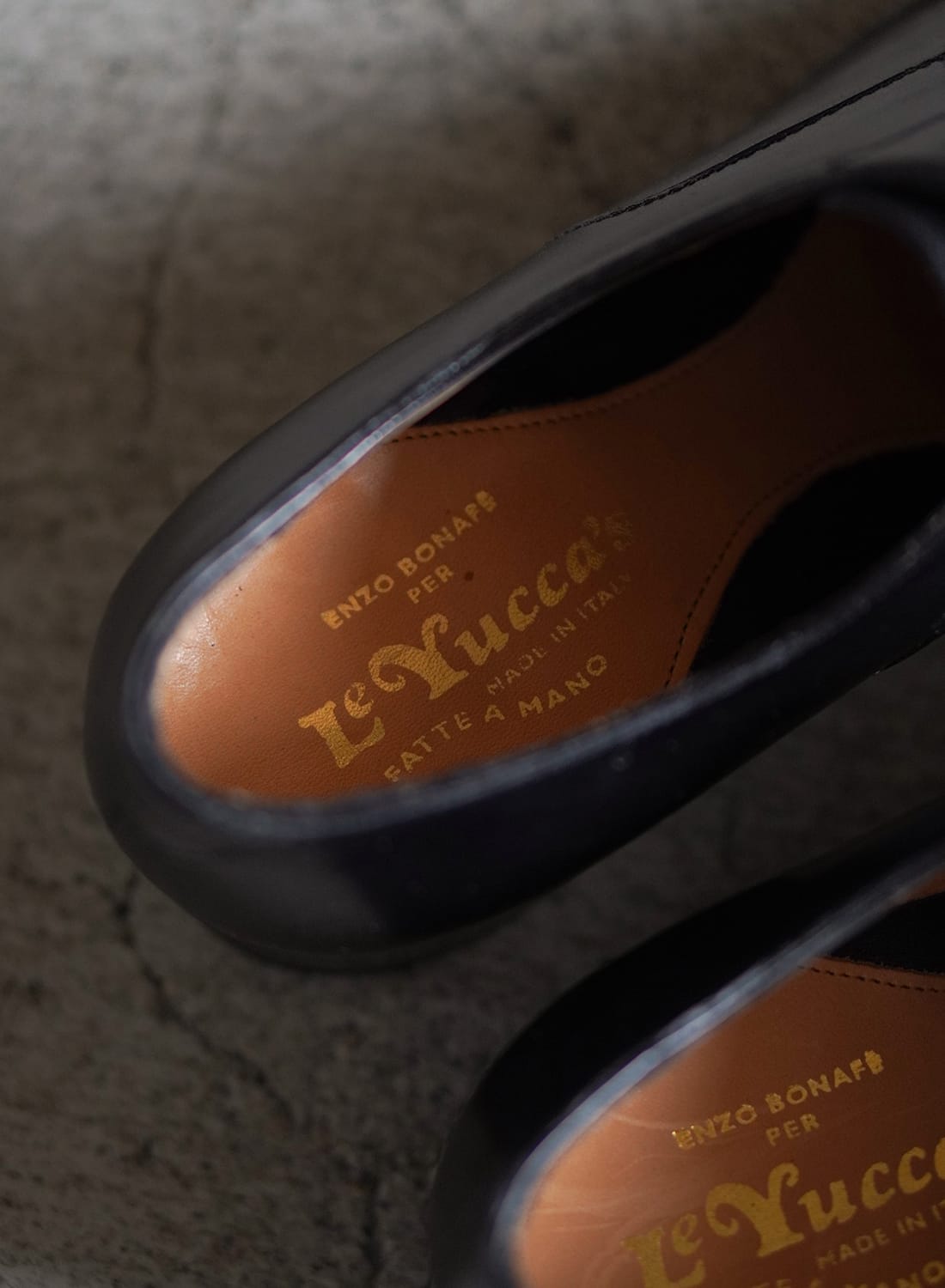 Le Yucca's(レユッカス)/PLAIN TOE LEATHER SHOES(プレーントゥ レザー